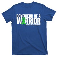 Boyfriend Of A Warrior Cerebral Palsy Awareness Gift T-Shirt