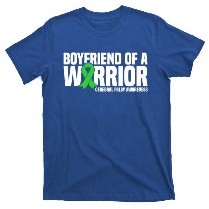 Boyfriend Of A Warrior Cerebral Palsy Awareness Gift T-Shirt