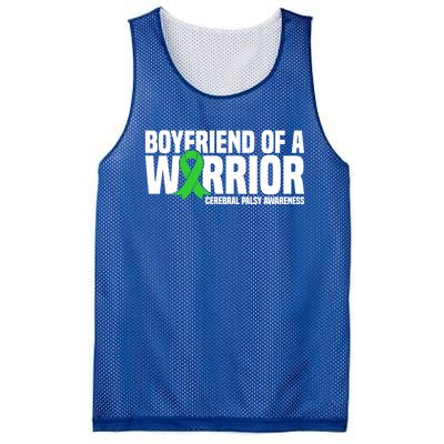 Boyfriend Of A Warrior Cerebral Palsy Awareness Gift Mesh Reversible Basketball Jersey Tank