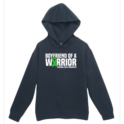 Boyfriend Of A Warrior Cerebral Palsy Awareness Gift Urban Pullover Hoodie