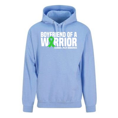 Boyfriend Of A Warrior Cerebral Palsy Awareness Gift Unisex Surf Hoodie