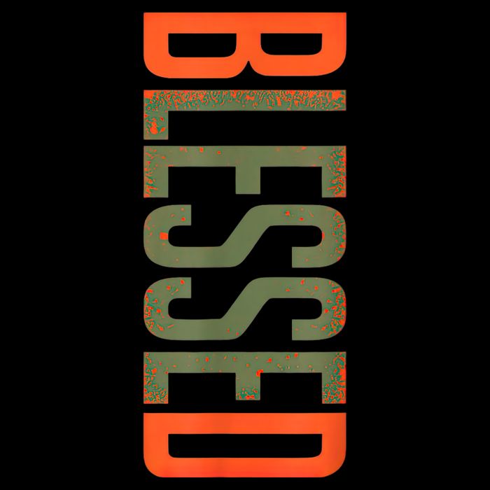 Blessed Olive Army Solar Orange Color Match Bucket Hat