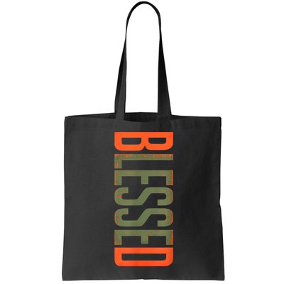 Blessed Olive Army Solar Orange Color Match Bag