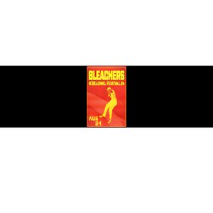 Bleachers On Aug 24 2024 Little JohnS Farm Reading England Poster Bumper Sticker