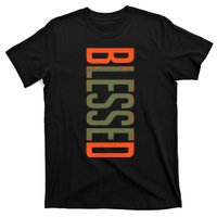 Blessed Olive Army Solar Orange Color Match T-Shirt