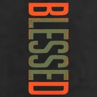 Blessed Olive Army Solar Orange Color Match Golf Towel