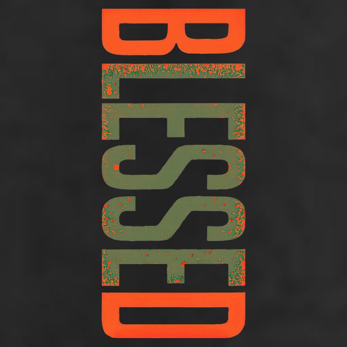 Blessed Olive Army Solar Orange Color Match Golf Towel