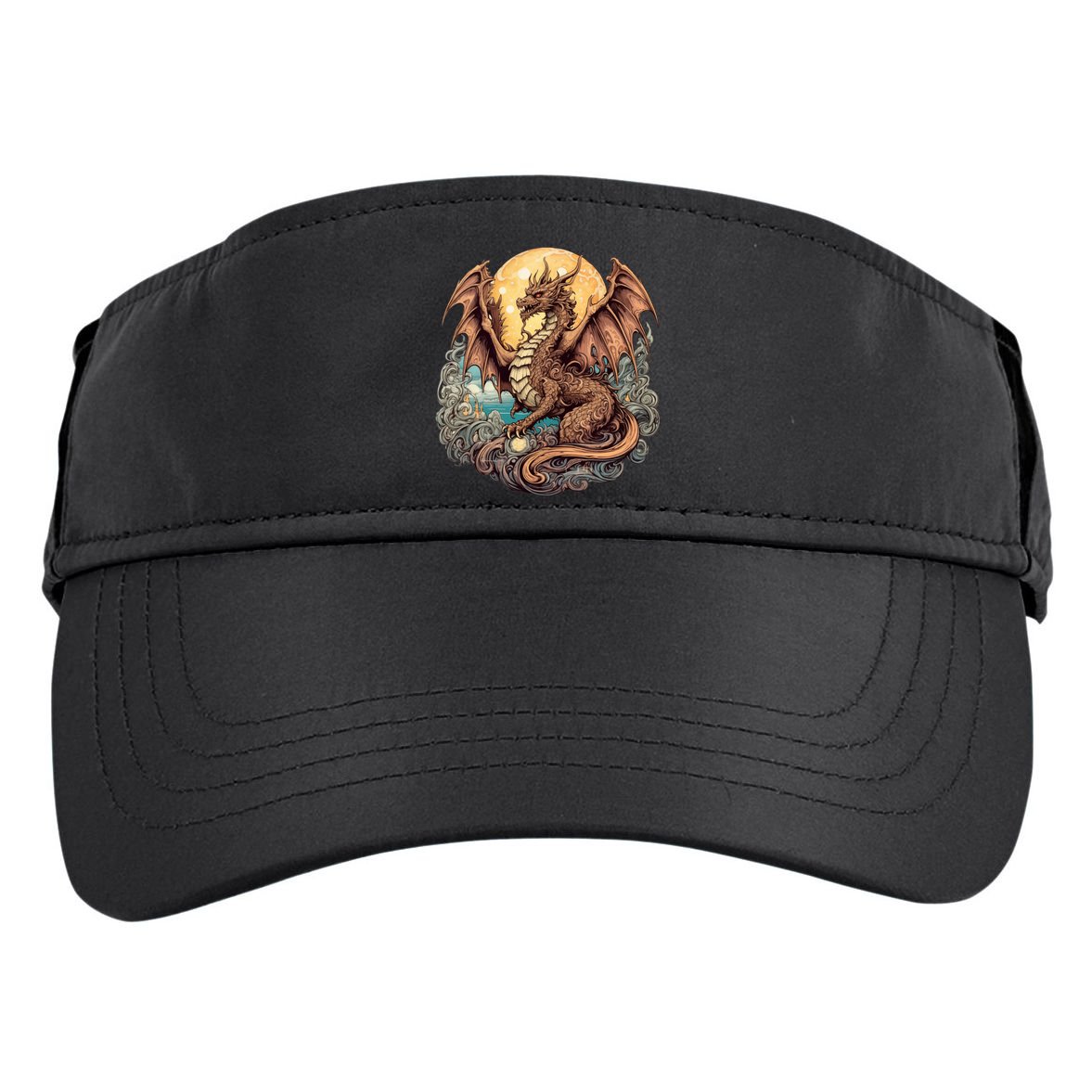 Beauty Of Art Nouveau Designs Enchanted Dragon Guardian Adult Drive Performance Visor