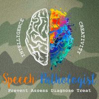 Brain Of A Speech Pathologist Legacy Tie Dye Trucker Hat