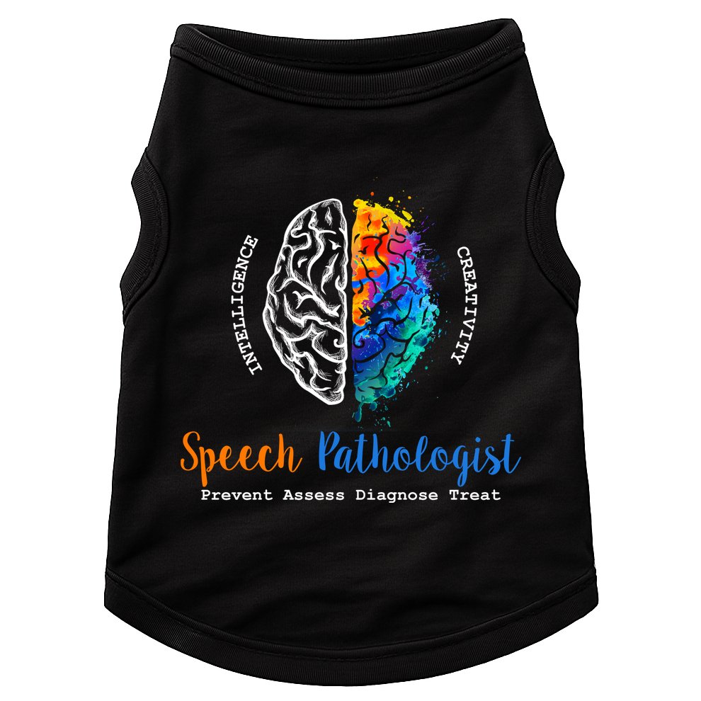Brain Of A Speech Pathologist Doggie Tank