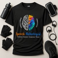 Brain Of A Speech Pathologist Performance Shirt