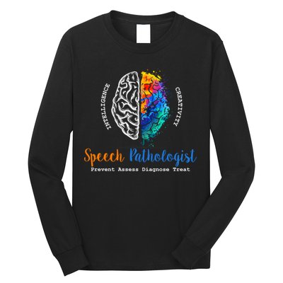 Brain Of A Speech Pathologist Long Sleeve Shirt