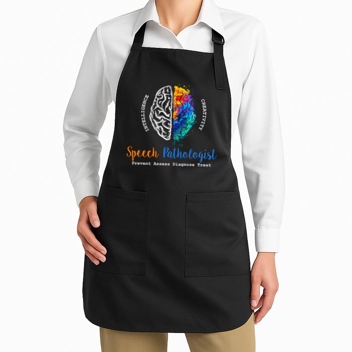 Brain Of A Speech Pathologist Apron