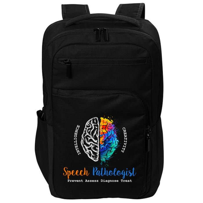 Brain Of A Speech Pathologist Impact Tech Backpack