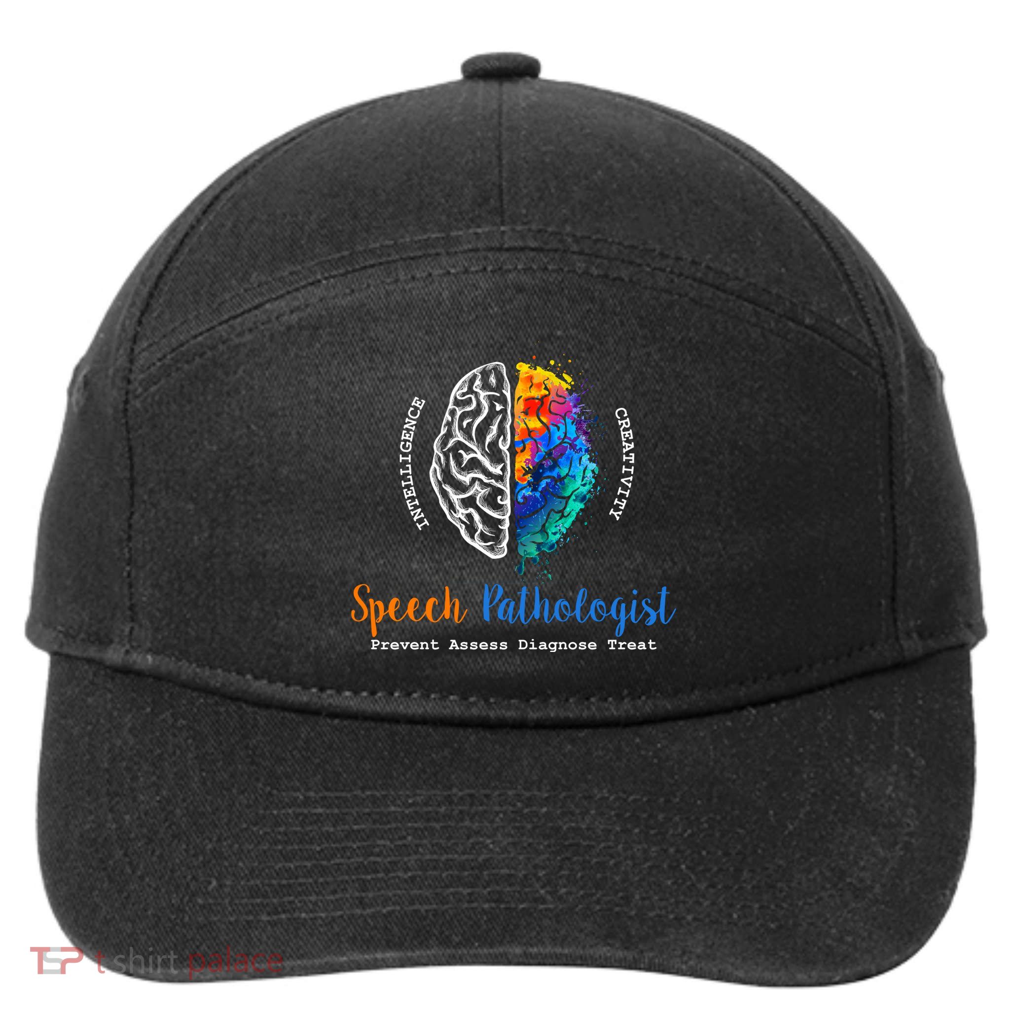 Brain Of A Speech Pathologist 7-Panel Snapback Hat