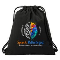 Brain Of A Speech Pathologist Drawstring Bag