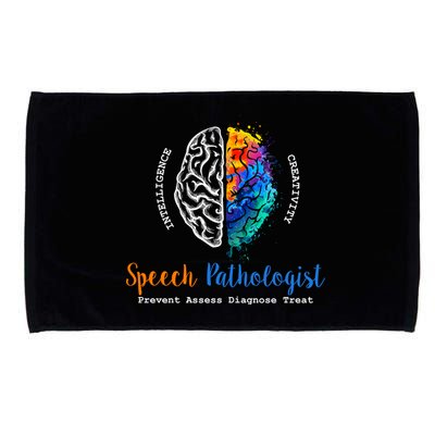 Brain Of A Speech Pathologist Microfiber Hand Towel
