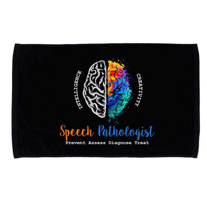 Brain Of A Speech Pathologist Microfiber Hand Towel