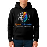 Brain Of A Speech Pathologist Kids Hoodie
