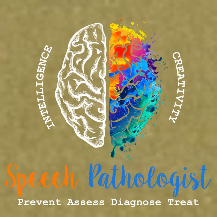 Brain Of A Speech Pathologist Garment-Dyed Women's Muscle Tee