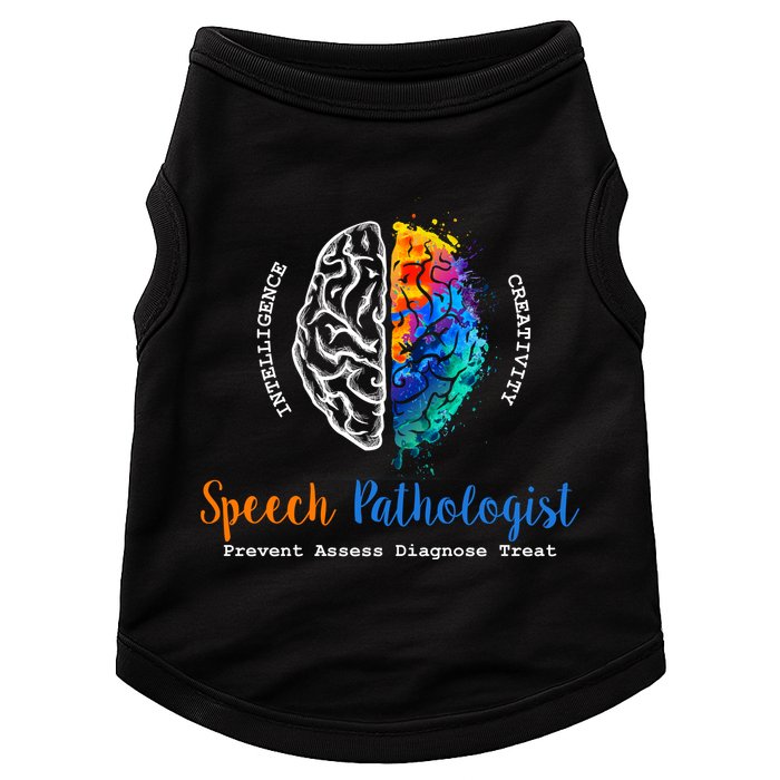 Brain Of A Speech Pathologist Speech Language Therapy Doggie Tank