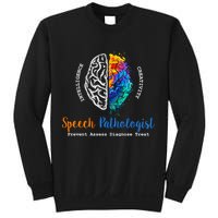 Brain Of A Speech Pathologist Speech Language Therapy Sweatshirt