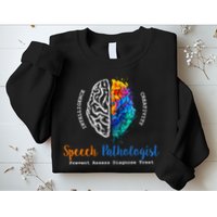 Brain Of A Speech Pathologist Speech Language Therapy Sweatshirt