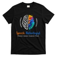 Brain Of A Speech Pathologist Speech Language Therapy T-Shirt
