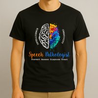Brain Of A Speech Pathologist Speech Language Therapy T-Shirt