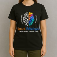 Brain Of A Speech Pathologist Speech Language Therapy T-Shirt