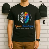 Brain Of A Speech Pathologist Speech Language Therapy T-Shirt