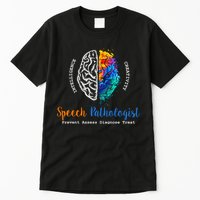 Brain Of A Speech Pathologist Speech Language Therapy Tall T-Shirt