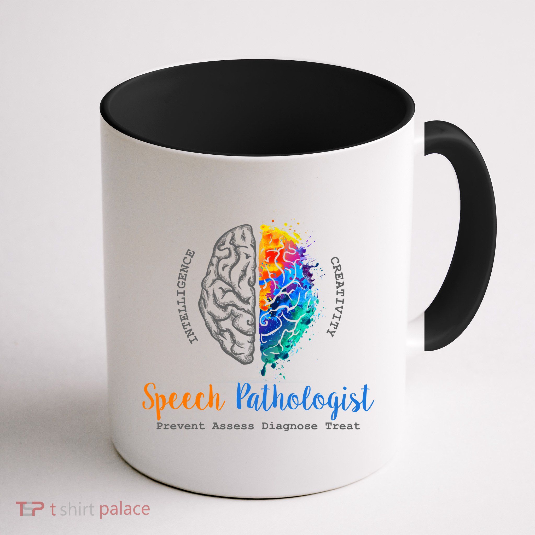 Brain Of A Speech Pathologist Speech Language Therapy Coffee Mug