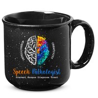 Brain Of A Speech Pathologist Speech Language Therapy 15oz Campfire Ceramic Mug