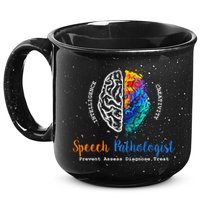 Brain Of A Speech Pathologist Speech Language Therapy 15oz Campfire Ceramic Mug