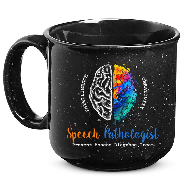 Brain Of A Speech Pathologist Speech Language Therapy 15oz Campfire Ceramic Mug