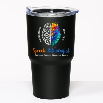 Brain Of A Speech Pathologist Speech Language Therapy Tumbler