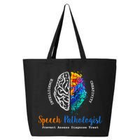 Brain Of A Speech Pathologist Speech Language Therapy 25L Jumbo Tote