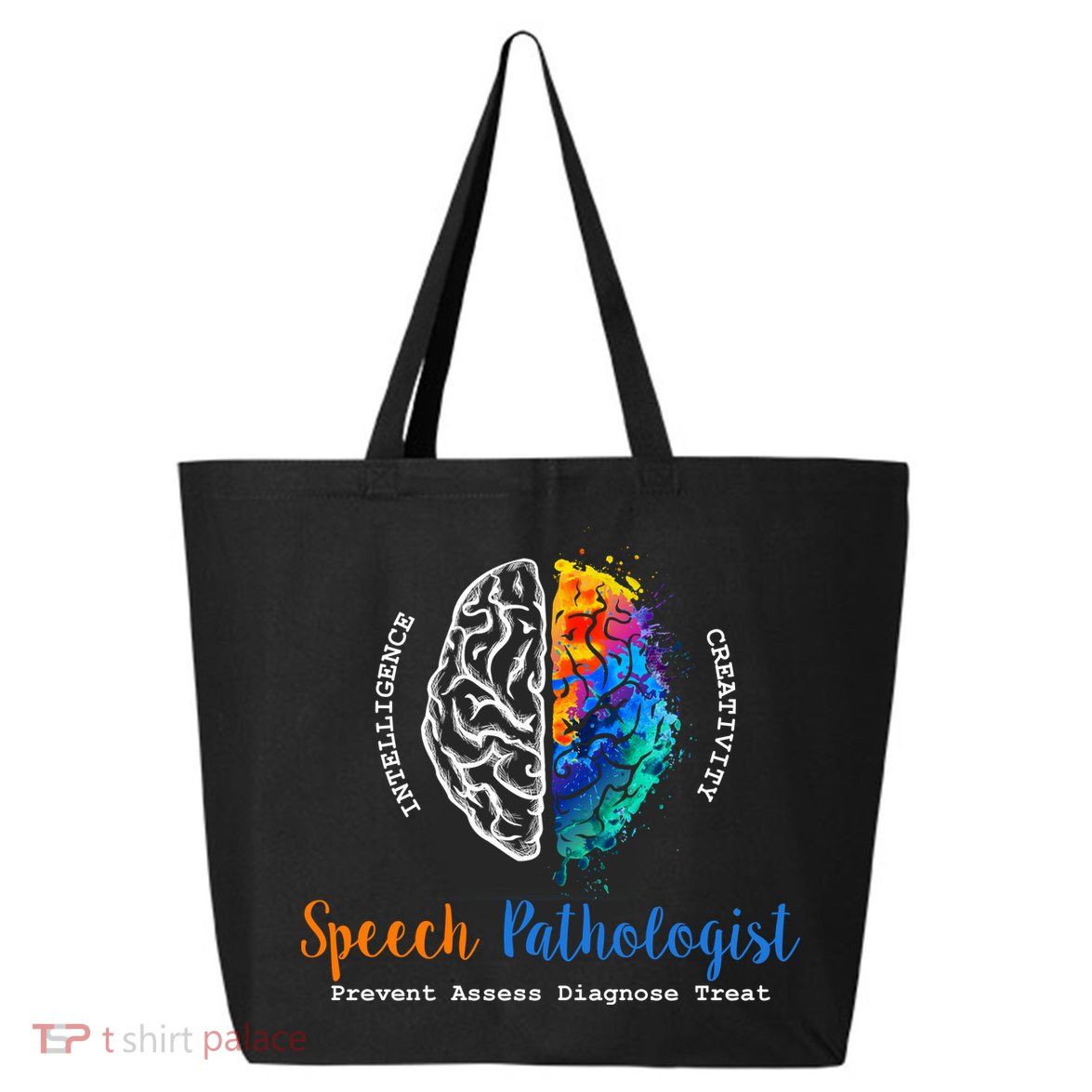 Brain Of A Speech Pathologist Speech Language Therapy 25L Jumbo Tote