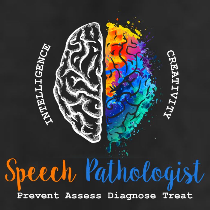 Brain Of A Speech Pathologist Speech Language Therapy Trucker Hat