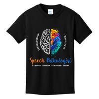 Brain Of A Speech Pathologist Speech Language Therapy Kids T-Shirt