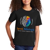 Brain Of A Speech Pathologist Speech Language Therapy Kids T-Shirt