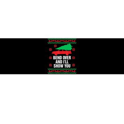 Bend Over And ILl Show You Christmas Couple Matching Family Bumper Sticker