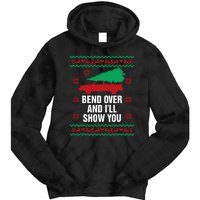 Bend Over And ILl Show You Christmas Couple Matching Family Tie Dye Hoodie