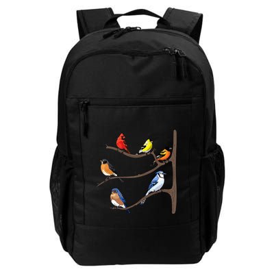 Birds On A Branch Birding Birdwatching Birder Bird Watcher Daily Commute Backpack