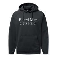 Board Man Gets Paid Performance Fleece Hoodie