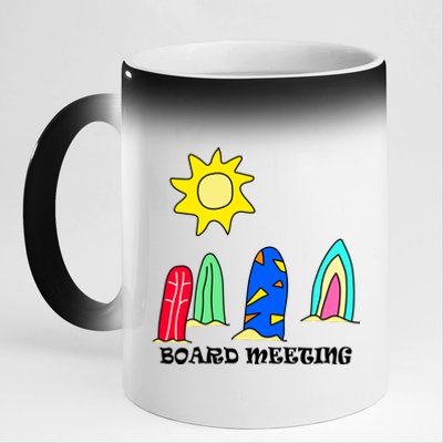 Board Meeting 11oz Black Color Changing Mug