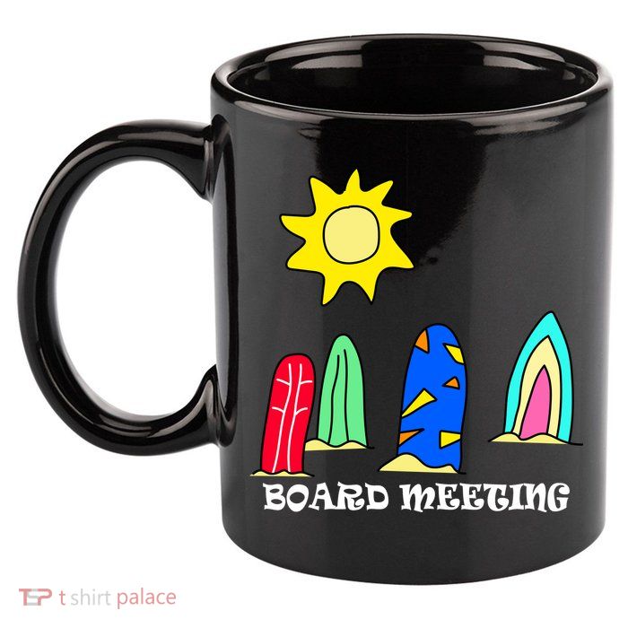Board Meeting 11oz C Handle Ceramic Mug
