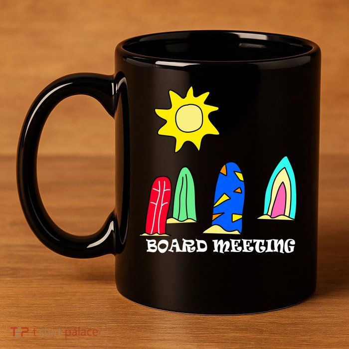 Board Meeting 11oz C Handle Ceramic Mug