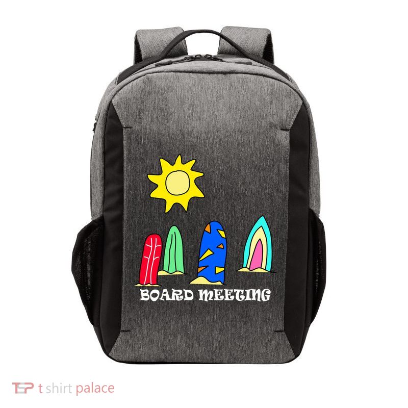 Board Meeting Vector Backpack